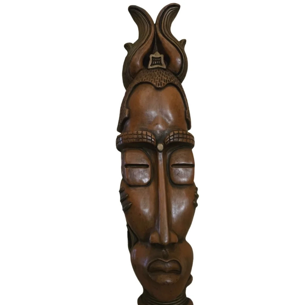 African Mask Set Vintage EUC - Picture 3 of 5